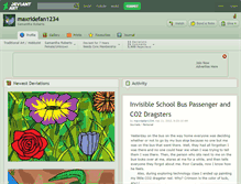 Tablet Screenshot of maxridefan1234.deviantart.com