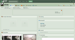 Desktop Screenshot of extropy.deviantart.com