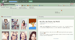 Desktop Screenshot of beautyoftheheart.deviantart.com