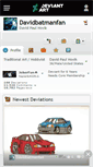 Mobile Screenshot of davidbatmanfan.deviantart.com