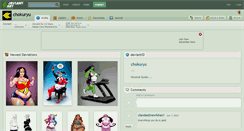 Desktop Screenshot of chokuryu.deviantart.com