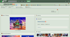 Desktop Screenshot of default-deviant.deviantart.com