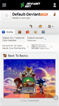 Mobile Screenshot of default-deviant.deviantart.com