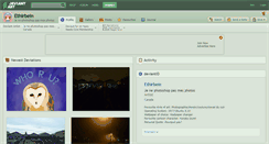Desktop Screenshot of ethirbein.deviantart.com