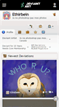 Mobile Screenshot of ethirbein.deviantart.com