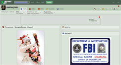 Desktop Screenshot of osamaujunk.deviantart.com