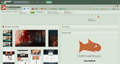 Desktop Screenshot of creafishdesigns.deviantart.com