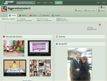 Tablet Screenshot of biggerontheinside10.deviantart.com