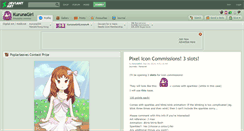 Desktop Screenshot of kurunagirl.deviantart.com