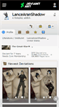 Mobile Screenshot of lancearanshadow.deviantart.com