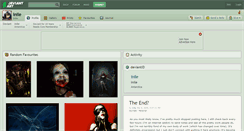Desktop Screenshot of inile.deviantart.com