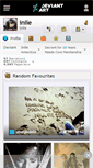 Mobile Screenshot of inile.deviantart.com