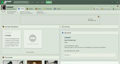 Desktop Screenshot of lulebell.deviantart.com