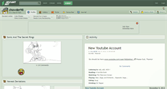 Desktop Screenshot of chowder98.deviantart.com