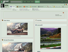 Tablet Screenshot of ilpoli.deviantart.com