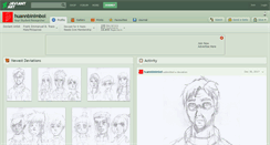 Desktop Screenshot of huannbinimbol.deviantart.com