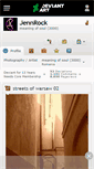 Mobile Screenshot of jennrock.deviantart.com