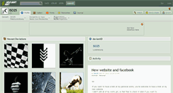 Desktop Screenshot of iso25.deviantart.com