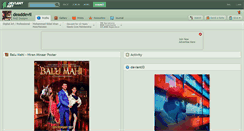 Desktop Screenshot of deaddevil.deviantart.com