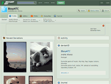 Tablet Screenshot of bboymtc.deviantart.com