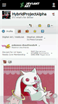 Mobile Screenshot of hybridprojectalpha.deviantart.com