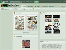 Tablet Screenshot of cali-punk-fans.deviantart.com