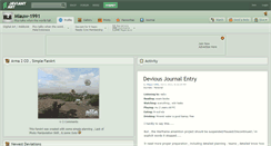 Desktop Screenshot of miauw-1991.deviantart.com