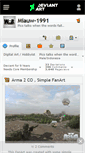 Mobile Screenshot of miauw-1991.deviantart.com