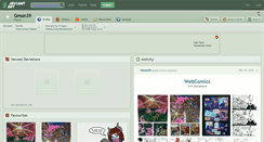 Desktop Screenshot of gmon39.deviantart.com