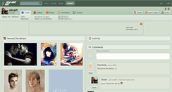 Desktop Screenshot of eksart.deviantart.com