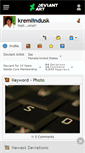Mobile Screenshot of kremlindusk.deviantart.com
