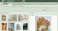 Desktop Screenshot of marekage.deviantart.com