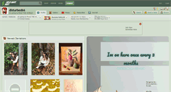Desktop Screenshot of disturbed66.deviantart.com