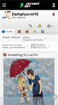 Mobile Screenshot of darkahses4698.deviantart.com