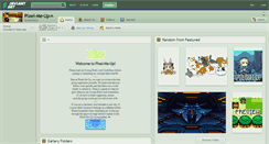 Desktop Screenshot of pixel-me-up.deviantart.com