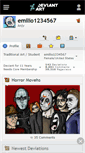 Mobile Screenshot of emilio1234567.deviantart.com