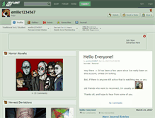 Tablet Screenshot of emilio1234567.deviantart.com