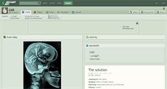 Desktop Screenshot of lizs.deviantart.com