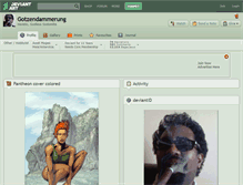 Tablet Screenshot of gotzendammerung.deviantart.com