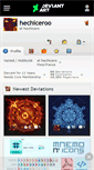 Mobile Screenshot of hechiceroo.deviantart.com