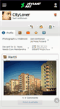 Mobile Screenshot of citylover.deviantart.com