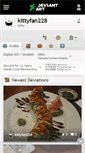 Mobile Screenshot of kittyfan228.deviantart.com
