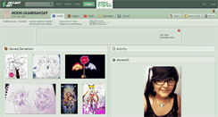 Desktop Screenshot of moon-guardian369.deviantart.com