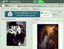 Tablet Screenshot of alene.deviantart.com