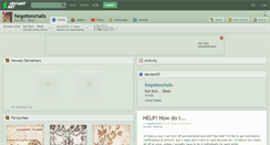 Desktop Screenshot of forgottencha0s.deviantart.com