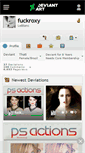 Mobile Screenshot of fuckroxy.deviantart.com