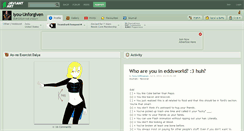 Desktop Screenshot of iyou-unforgiven.deviantart.com
