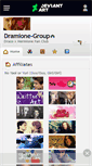 Mobile Screenshot of dramione-group.deviantart.com