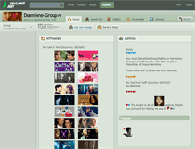 Tablet Screenshot of dramione-group.deviantart.com