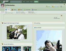 Tablet Screenshot of fm-revolution.deviantart.com